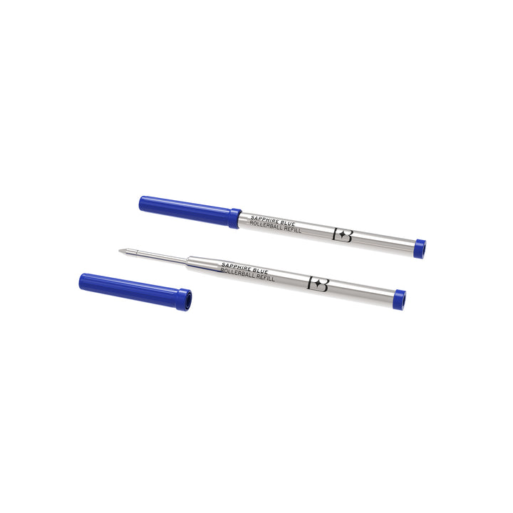 Rollerball Pen Refills, Sapphire Blue