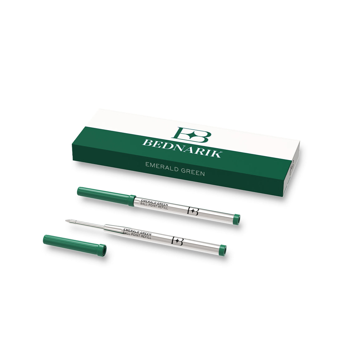 Ballpoint Pen Refills, Emerald Green