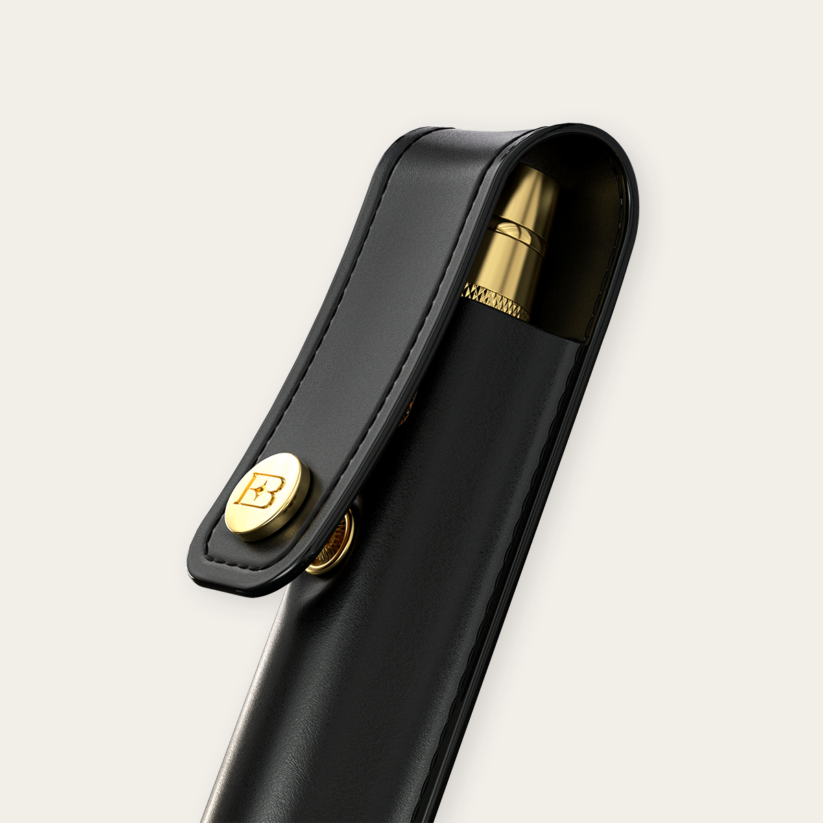 Éternelle Black Leather Case