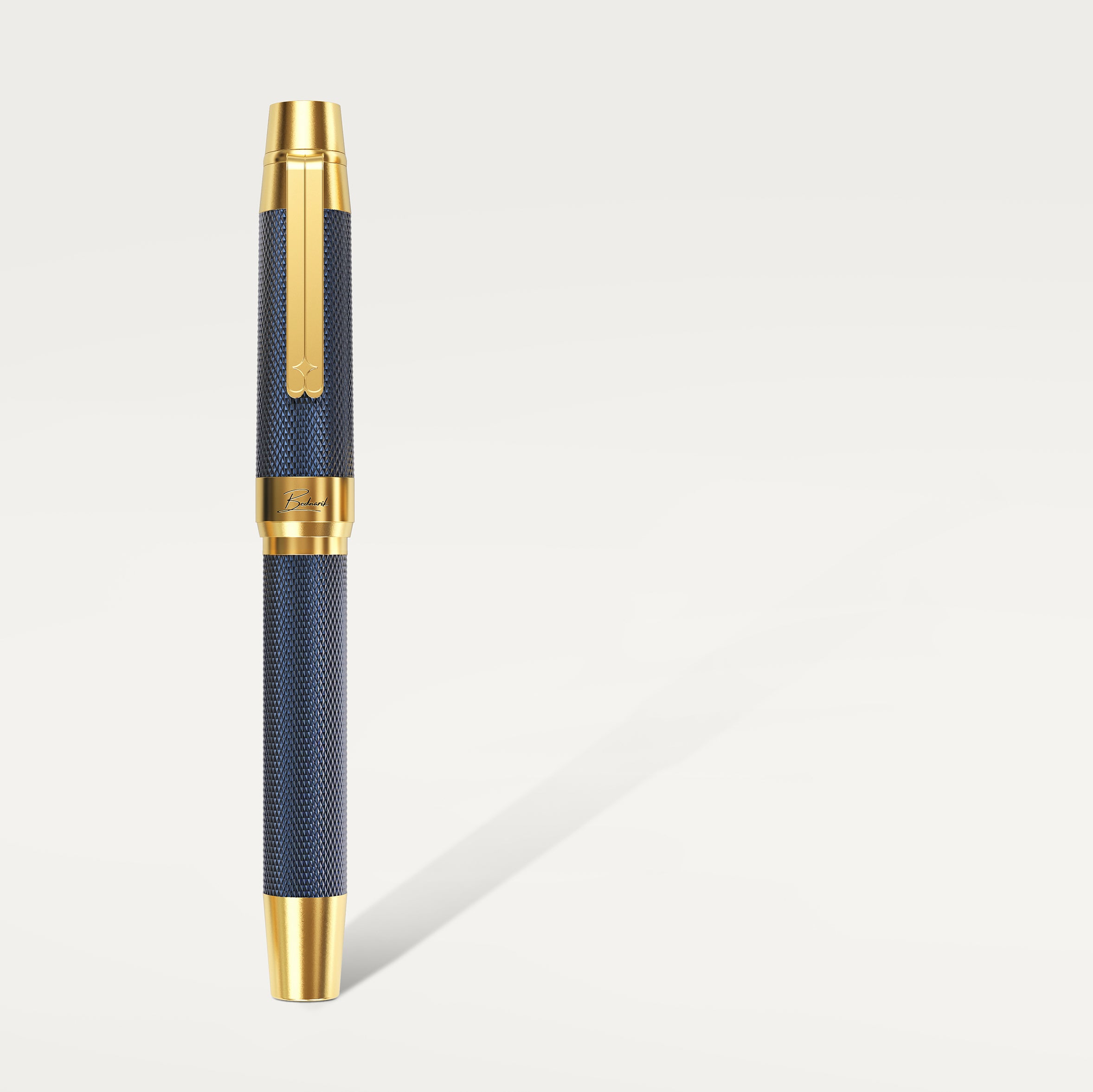 Éternelle Gold-Coated Blue Fountain Pen