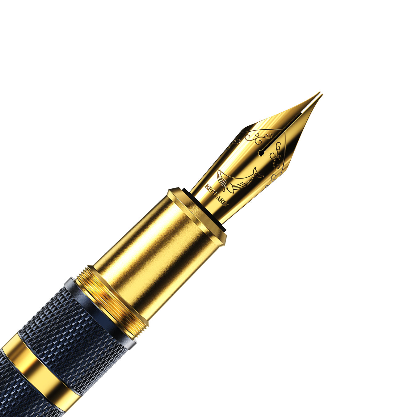 Éternelle Gold-Coated Blue Fountain Pen