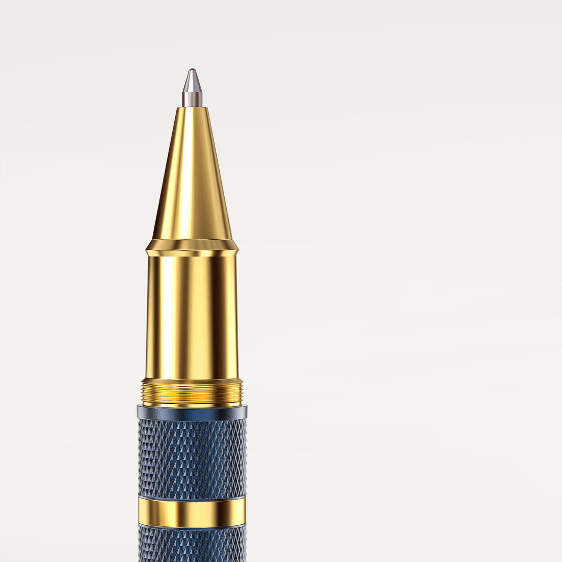 Éternelle Gold-Coated Blue Ballpoint Pen