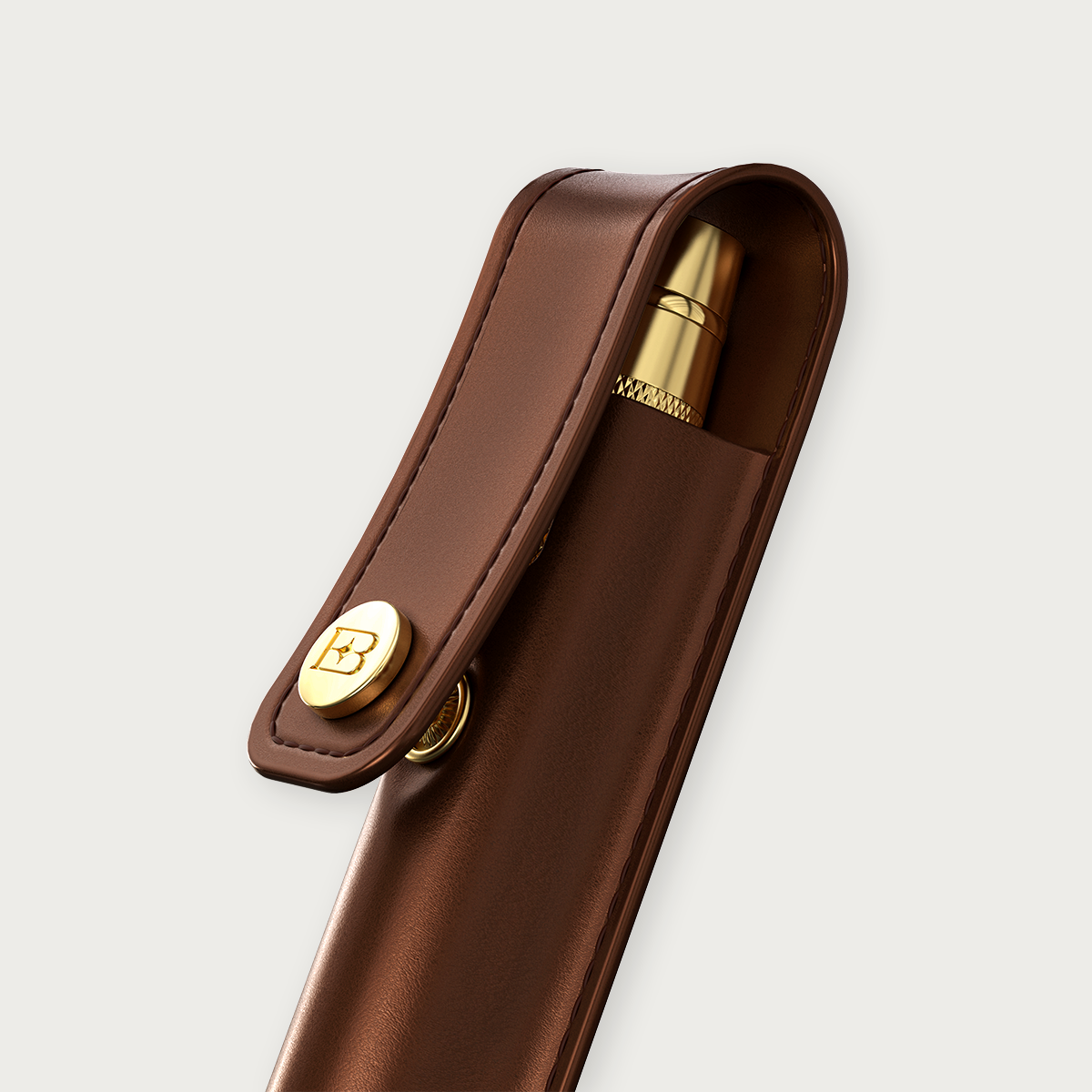 Éternelle Brown Leather Case
