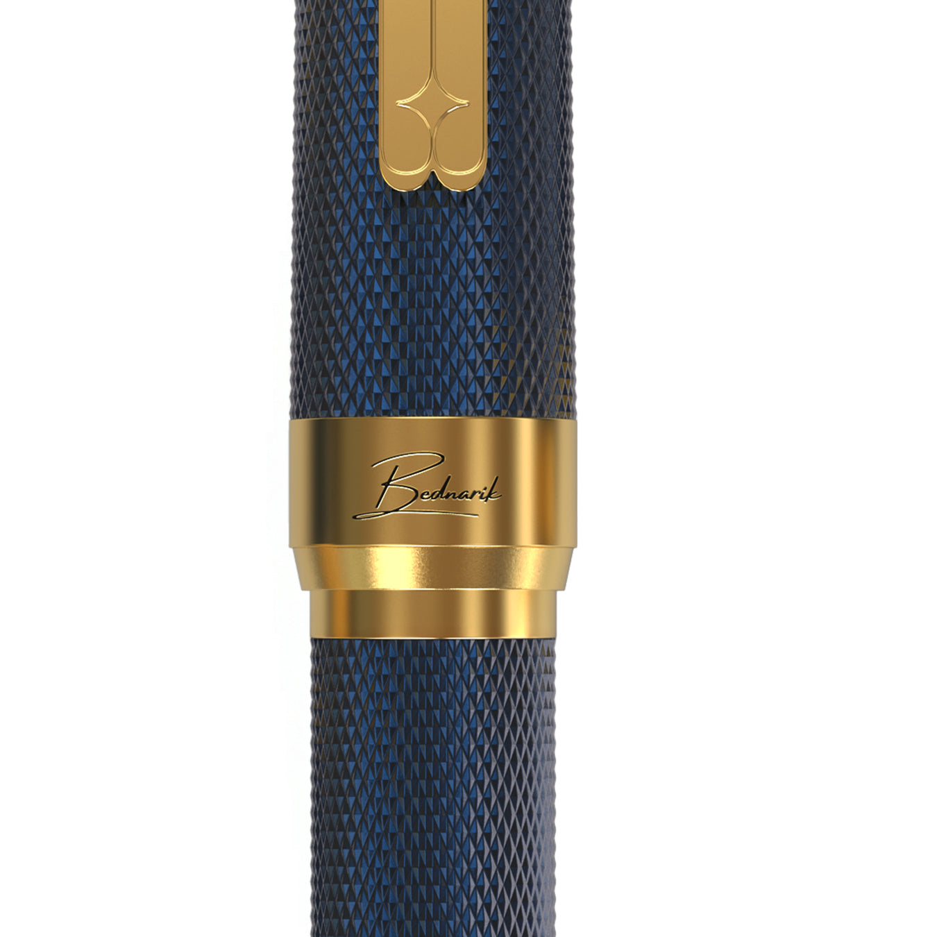 Éternelle Gold-Coated Blue Fountain Pen